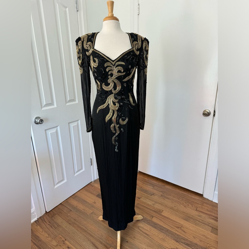 Immaculate detail Alyce Designs vintage gowns in 8 and 10